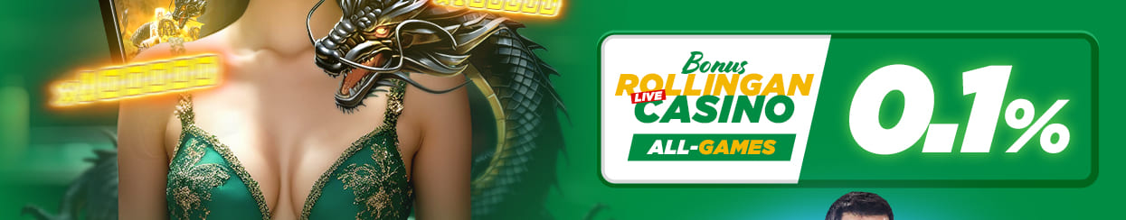 BONUS ROLLINGAN LIVE CASINO 0.1%